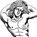 proteus greek god tattoo design idea
