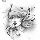 Computing Machinery and Intelligence tattoo design idea