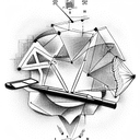 Computing Machinery and Intelligence tattoo design idea