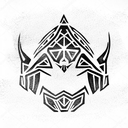 Reinforcement Learning Agent tattoo design idea