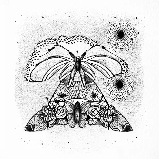 bear,butterfly, Joshua tree, flowers, native,jewelry tattoo design idea