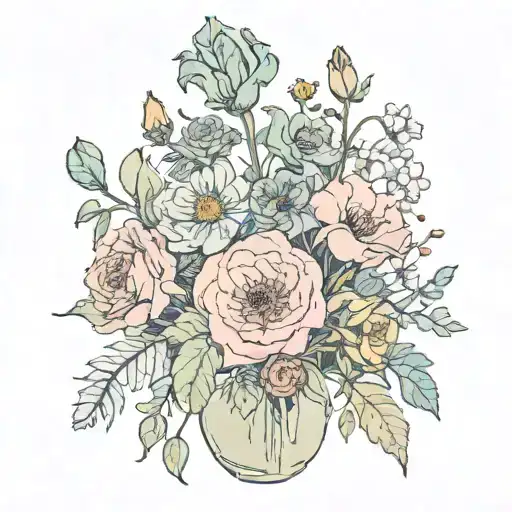 Hozier These days I think I owe my life  To flowers that were left here by my mother  Ain't that like them? Gifting life tattoo design idea
