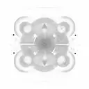  sine wave that starts from the space between the index finger and thumb and runs along the entire forearm tattoo design idea