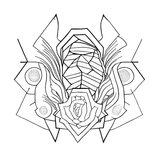 A fine line minimalistic style tattoo inspired by the Manic album by Halsey tattoo design idea