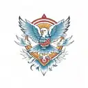 thunderbird tattoo design idea