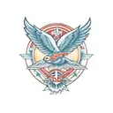 thunderbird tattoo design idea
