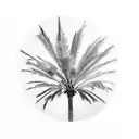 Palm Tree tattoo design idea