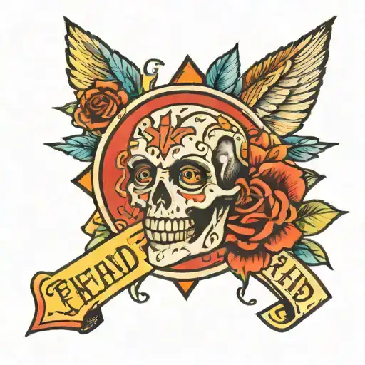 I'm not afraid tattoo design idea