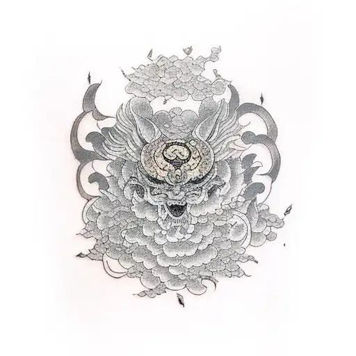 kanji de guerra tattoo design idea