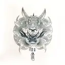 kanji de guerra tattoo design idea