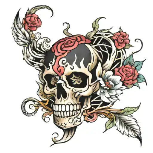 fati love tattoo design idea