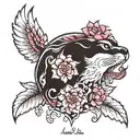 fati love tattoo design idea