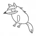 regular show tattoo design idea