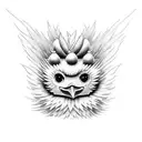 Chocobo chick and moogle tattoo design idea