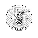 dancing queen tattoo design idea