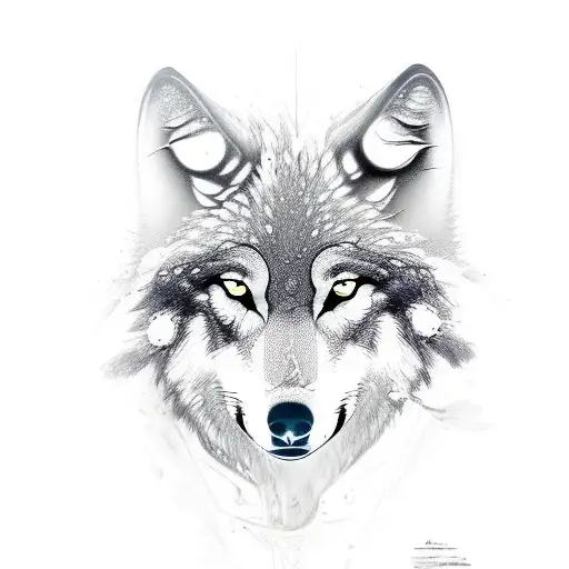 Combine Javadd's favorite animal, the wolf, with elegant calligraphy of a meaningful quote tattoo design idea