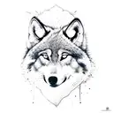 Combine Javadd's favorite animal, the wolf, with elegant calligraphy of a meaningful quote tattoo design idea