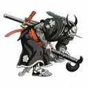 ronin  tattoo design idea