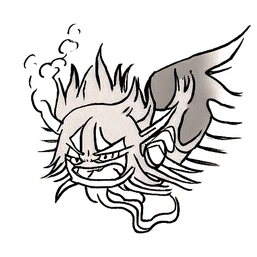 kaido Dragon tattoo design idea