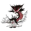 kaido Dragon tattoo design idea