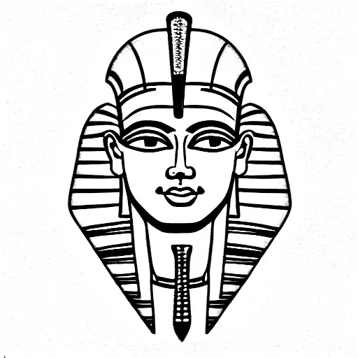 Egypt god Osiris  tattoo design idea