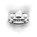 A dynamic composition featuring a car wrap design inspired by the client's favorite motorsport track tattoo design idea