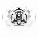 A dynamic composition featuring a car wrap design inspired by the client's favorite motorsport track tattoo design idea