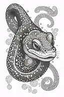 moray eel tattoo design idea