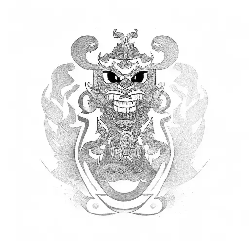 barong  tattoo design idea