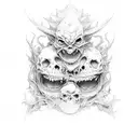 seven deadly sins  tattoo design idea