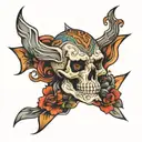 name Mike tattoo design idea