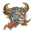 name Mike tattoo design idea