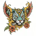 name Mike tattoo design idea