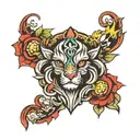 name Mike tattoo design idea