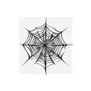 Spider Web tattoo design idea