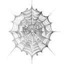Spider Web tattoo design idea