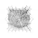 Spider Web tattoo design idea