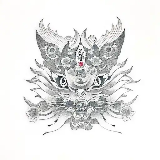 mar y sol tattoo design idea