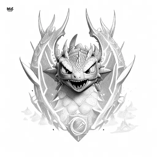 HTTYD  tattoo design idea