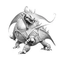 HTTYD  tattoo design idea