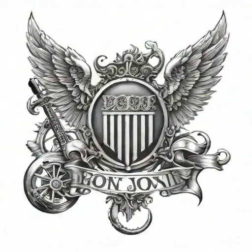 Bon Jovi tattoo design idea