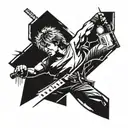 Bon Jovi tattoo design idea