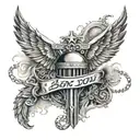 Bon Jovi tattoo design idea