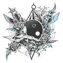 3 Body Problem tattoo design idea