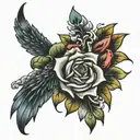 everything passes tattoo design idea