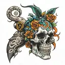 everything passes tattoo design idea