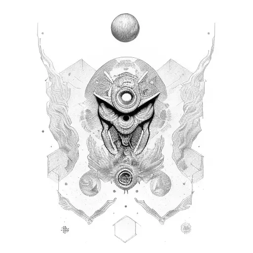 Strong, brave, crazy, brilliant, and a little bit weird tattoo design idea
