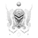 Strong, brave, crazy, brilliant, and a little bit weird tattoo design idea