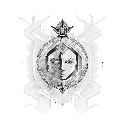 serenity, courage, wisdom prayer tattoo design idea