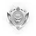 serenity, courage, wisdom prayer tattoo design idea